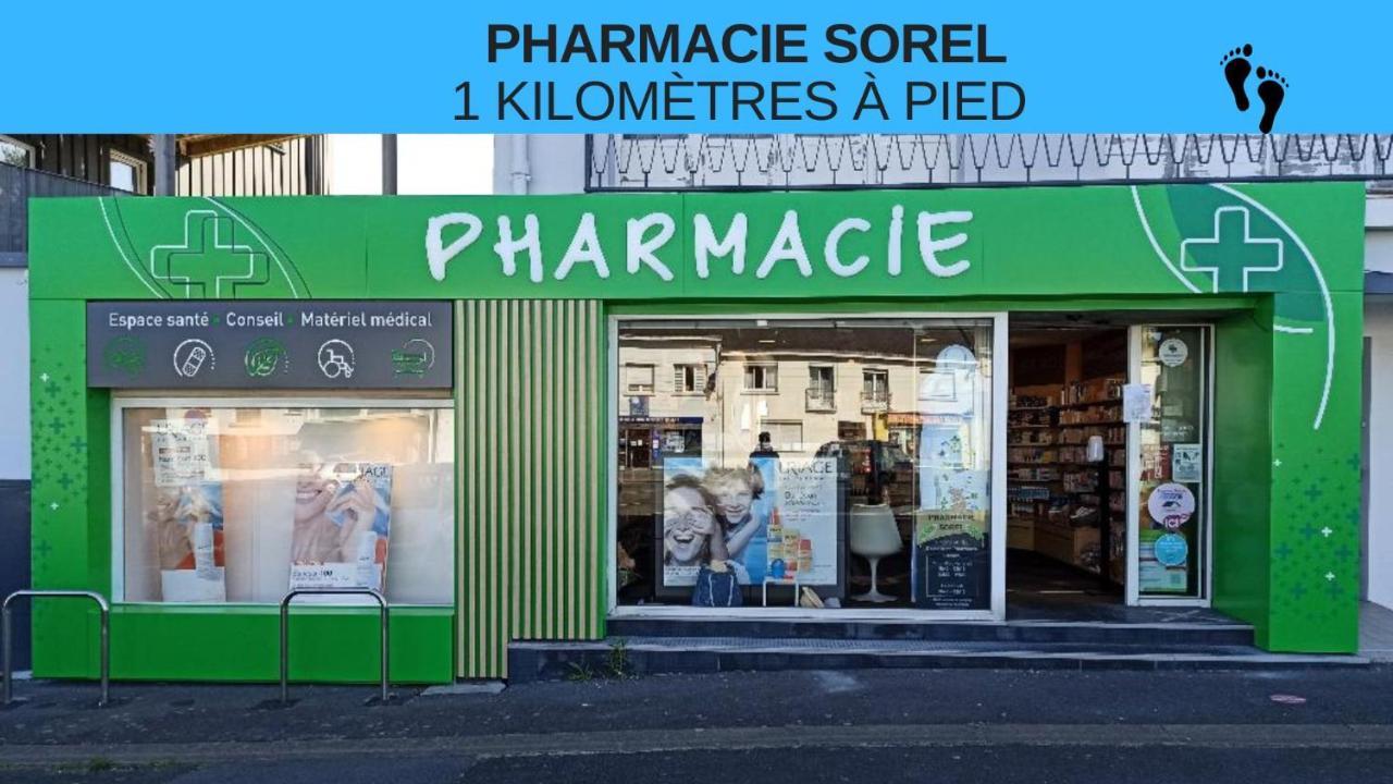 Saint Nazaire - Le Sembat - Proche Mer - Wifi Fibre Exterior foto